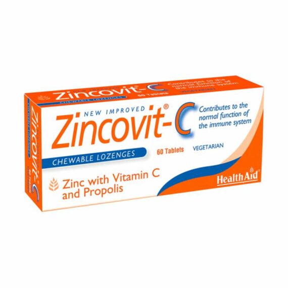 Health Aid Zinkovit C chewable tablets