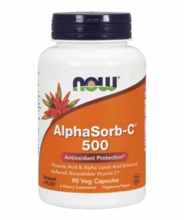 NOW AlphaSorb-C 500 mg tablets