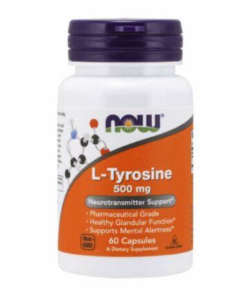 NOW L-Thyrosine capsules