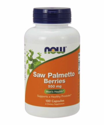NOW Saw Palmetto capsules