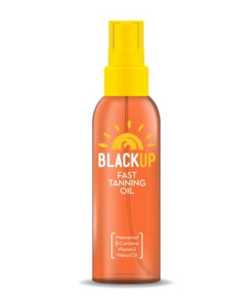BLACKUP fast tanning walnut oil