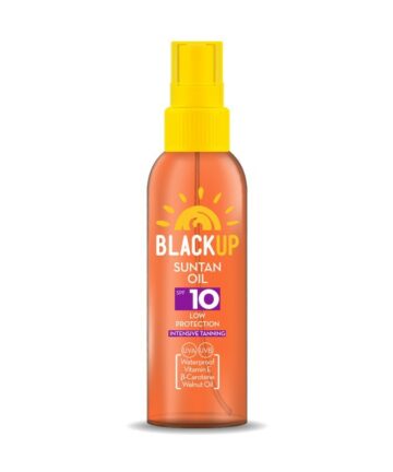 BLACKUP suntan oil SPF10