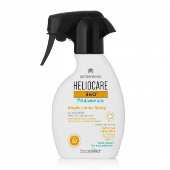Heliocare 360 pediatric atopic lotion spray