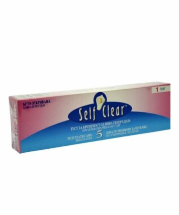Self clear pregnancy test