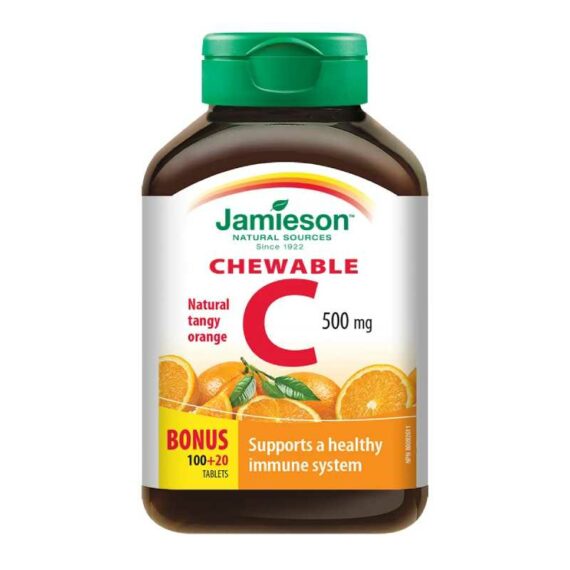 Jamieson Vitamin C chewable tablets