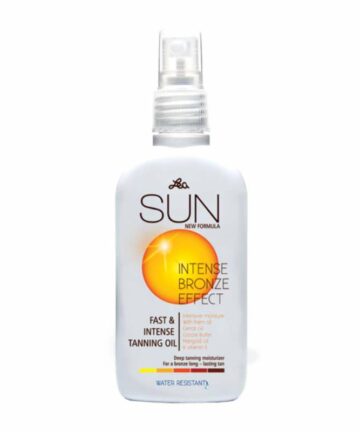 lea sun fast intense tanning oil