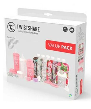 Twistshake bottle bundle girl detailed