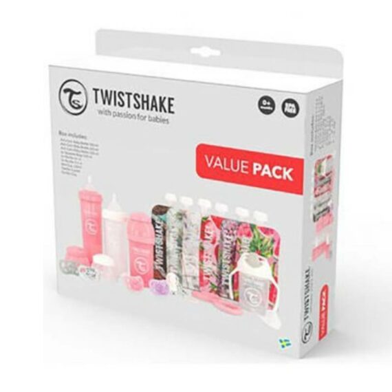 Twistshake bottle bundle girl detailed