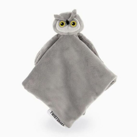 twistshake comfort blanket owl