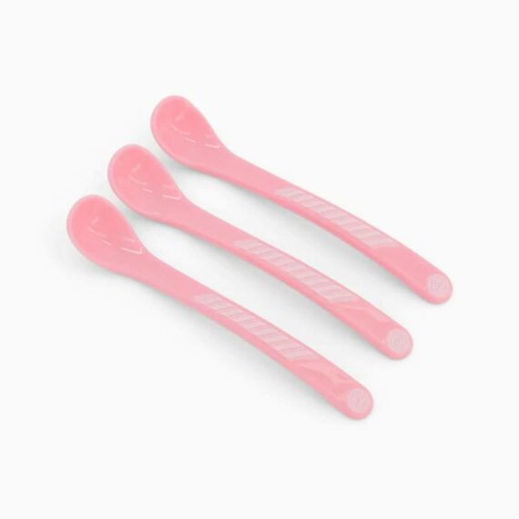 twisthake feeding spoon set x3 pink