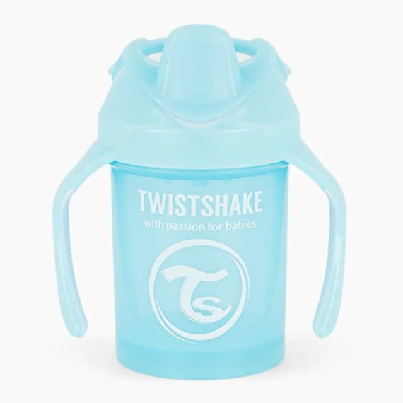 twistshake mini cup 230ml blue
