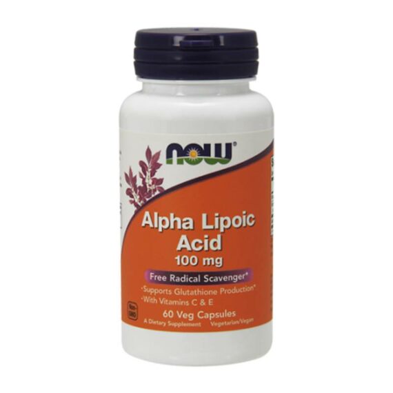 NOW Alpha lipoic acid 100mg