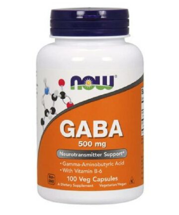 NOW GABA capsules 500mg