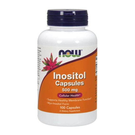 now inositol 500mg capsules