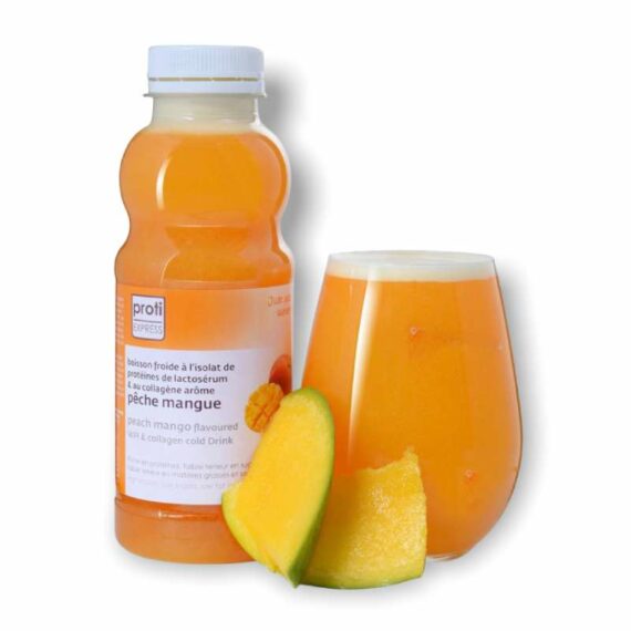 Proti express peach and mango drink