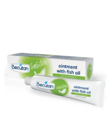 Becutan Sensitive ointment with fish oil