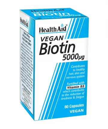 Health Aid Biotin 5000mcg tablets