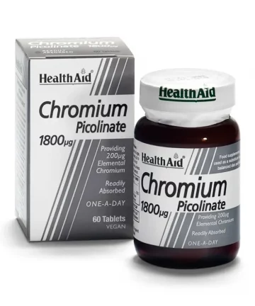 Health Aid Chromium Picolinate tablets