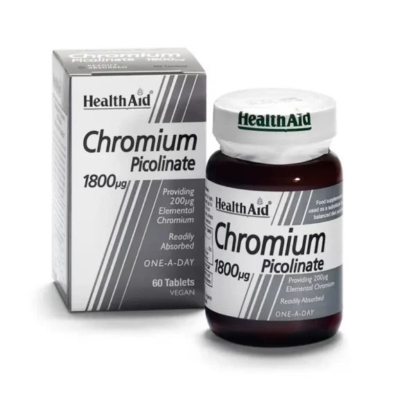 Health Aid Chromium Picolinate tablets