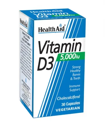 Health Aid Vitamin D3 5000IU