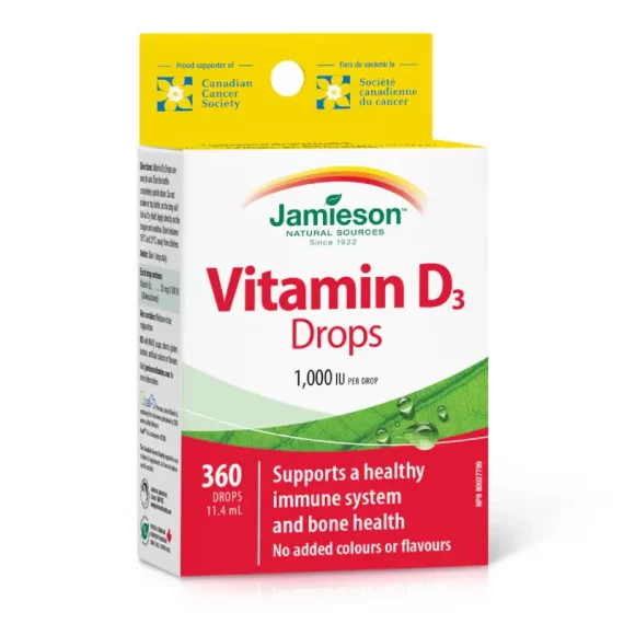 Jamieson Vitamin D3 drops
