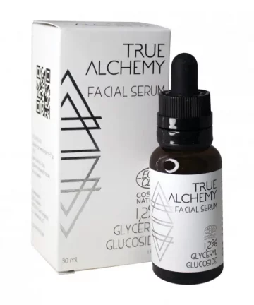 True Alchemy face serum with glyceryl glucoside 1,2%