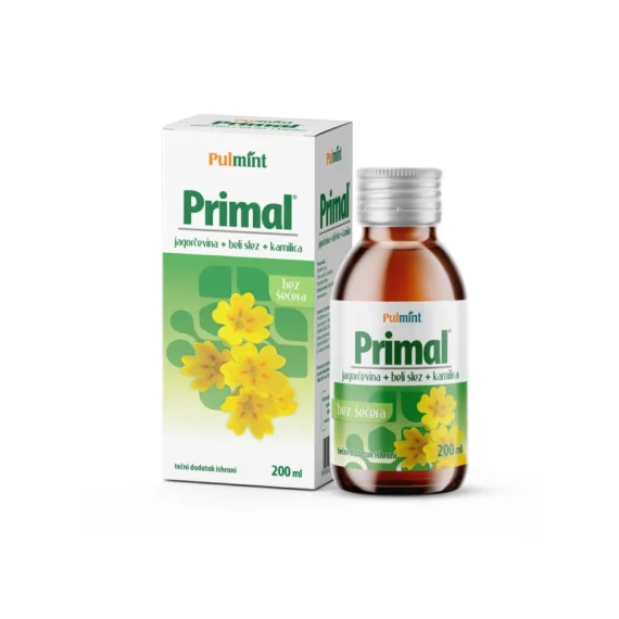 Pulmint primal сирупот содржи билни екстракти кои помагаат кај упорни кашлици, придонесувајќи во искашлувањето и смирувањето на слузокожата на горните дишни патишта.