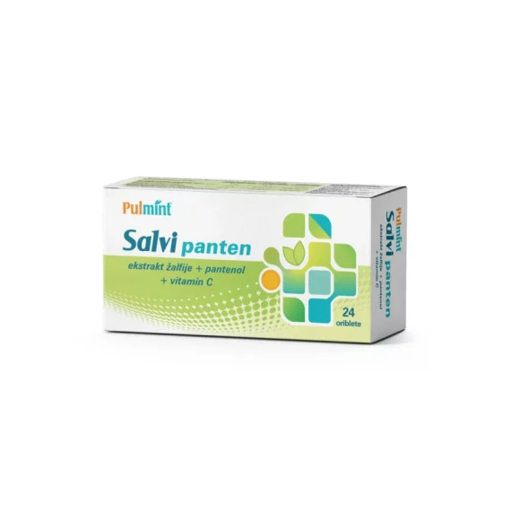 Pulmint salvi panten ориблетите придонесуваат во одржувањето на здравјето на непцата, усната шуплина и грлото