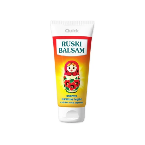 Ruski балзам е производ формулиран врз база на капсаицин, изолиран од плодот на лута пиперка, која покажува локално антиинфламаторно дејство