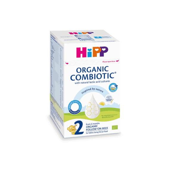 hipp 2 organic combiotic 800gr млечна формула