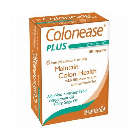 Health Aid Colonease Plus, 60 капсули