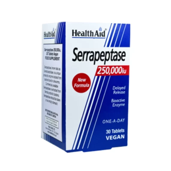 Health Aid Serrapeptase 250000 IU