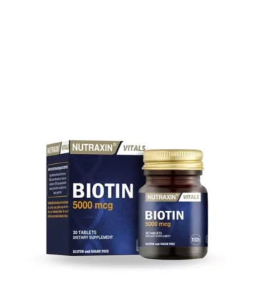 Nutraxin Biotin 5000 mcg 30 tableti