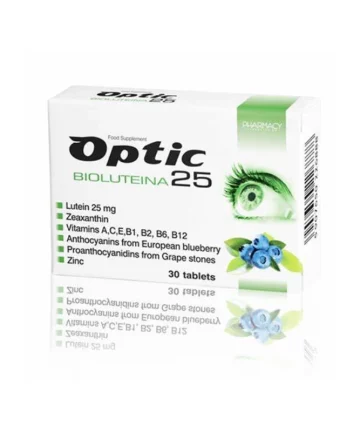 pharmacy optic bioluteina 25 30 tableti