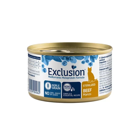 exclusion beef ster