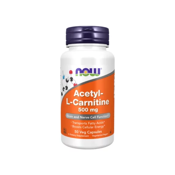 Now Acetyl L-carnitine 500 mg