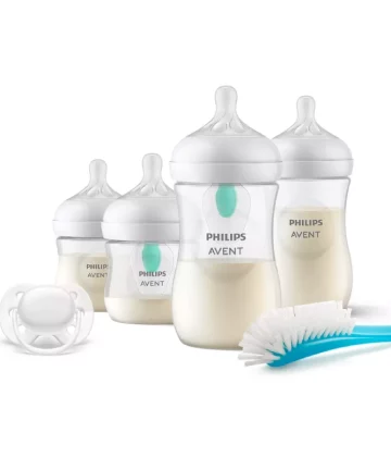 Philips Avent Сет за новороденче Натурал со вентил