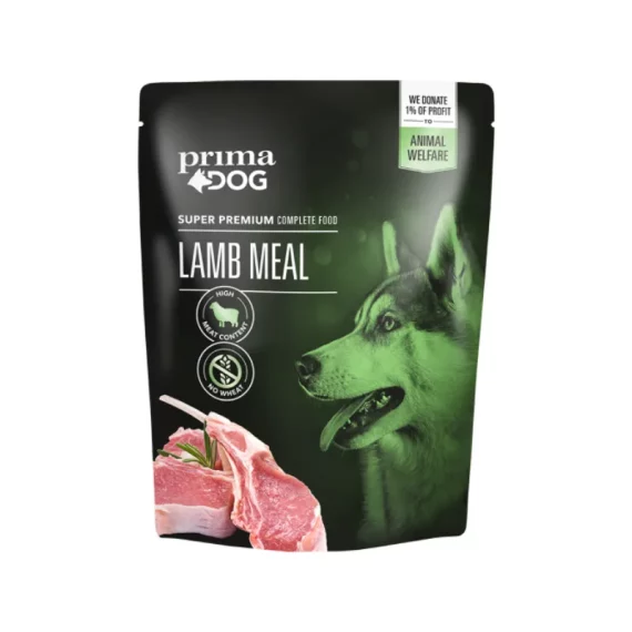 PRIMA DOG Lamb meal pouch, 260 g