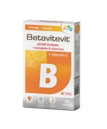 Betavitevit B таблети пивски квасец со додаток на Б-комплекс