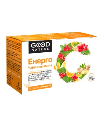 Good Nature Енерго Ц - Чајна мешавина со додаден витамин Ц