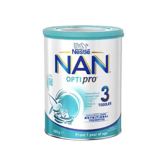 NESTLE Nan Optipro 3, млечна формула за 1+години, 800g